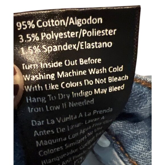 Risen Distressed Ripped Boyfriend Denim Jeans Distressed Los Angeles - Picture 4 of 8